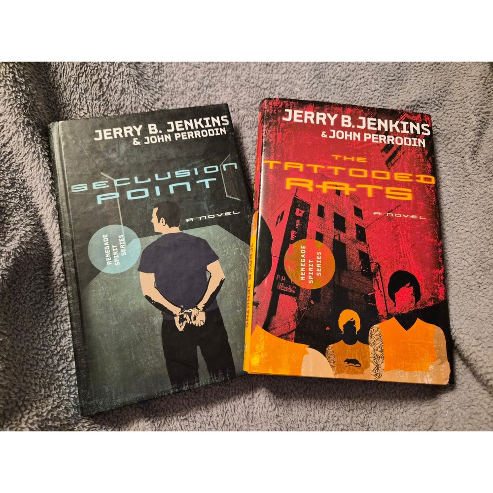 Renegade Spirit Series Jerry B Jenkins John Perrodin Hardcover Book Set 2 Books